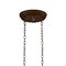 Cwi Lighting Nicole 6 Light Drum Shade Chandelier With Brushed Chocolate Finish 9807P39-6-116 - alternate 4
